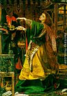 Anthony Frederick Sandys Morgana le Fay painting